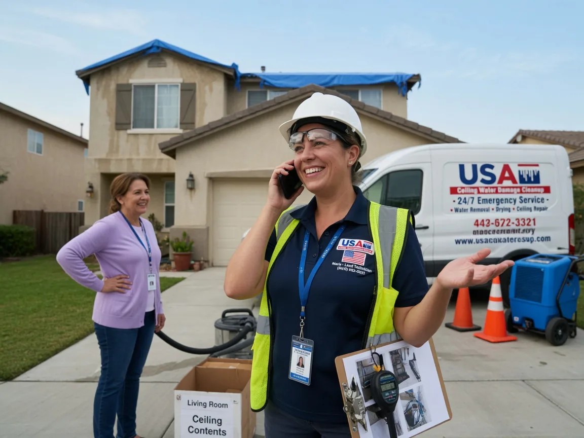 Ceiling Water Damage Restoration Melvin, TX FAQs
