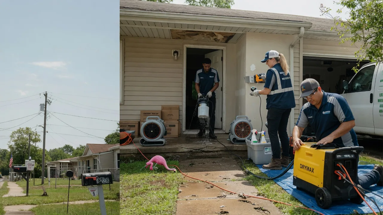 Storm Damage Water Removal in Melvin, TX near me
